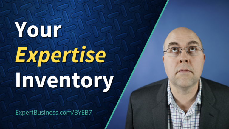 Your expertise inventory