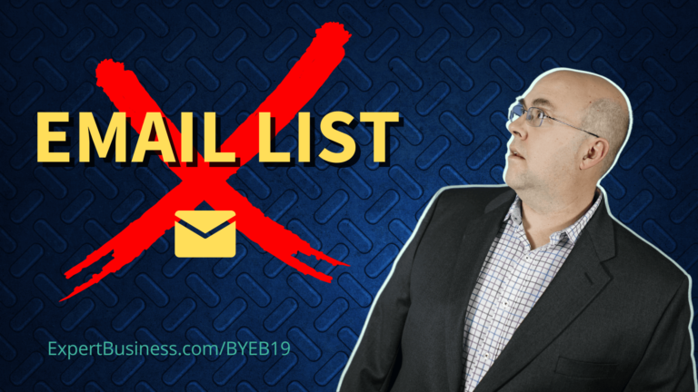 You DON’T need an email list to sell your online programs